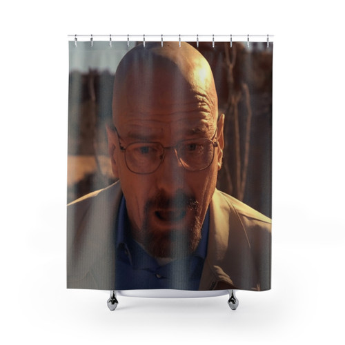 Walter White Meme Shower Curtains