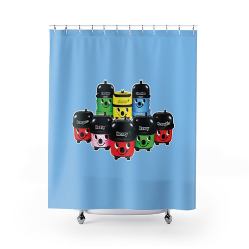 Retro Henry Hoover Themed Shower Curtain