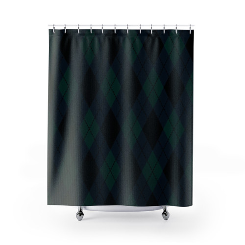 Black Watch Tartan Shower Curtains