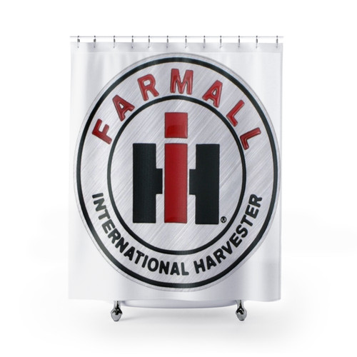 Vintage Farmall Tractor Shower Curtain