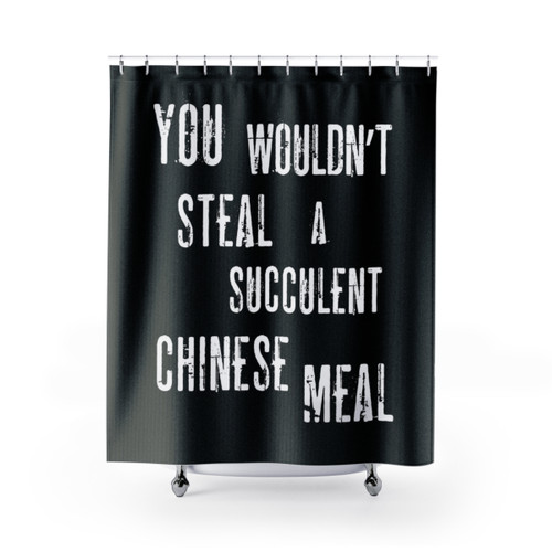 Funny Aussie Meme Shower Curtains