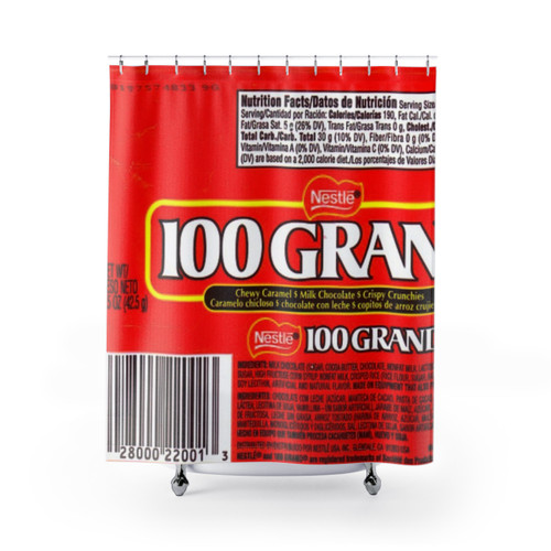 Chocolate Bar Shower Curtains for Candy Lovers