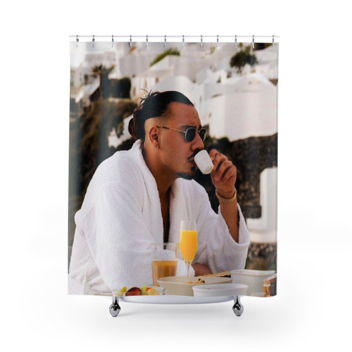 APC207 Germany Shower Curtains
