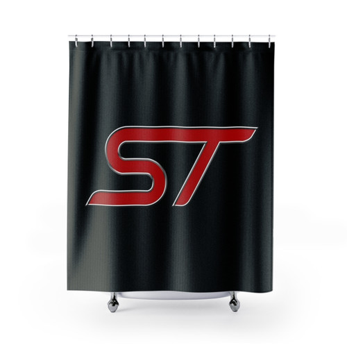 ST Shower Curtains - Ford ST-Inspired Design