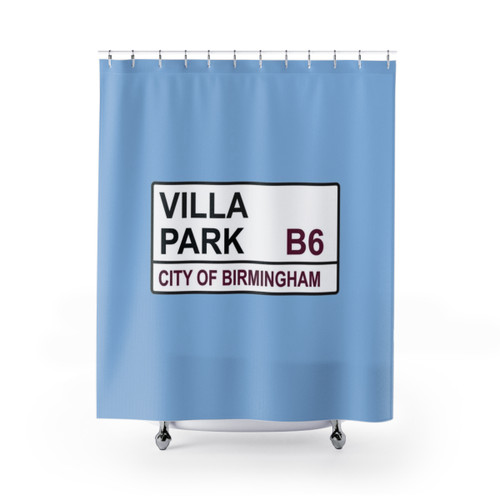 Birmingham Aston Football Club Shower Curtains