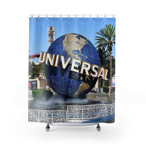 Universal Studios Globe Shower Curtain