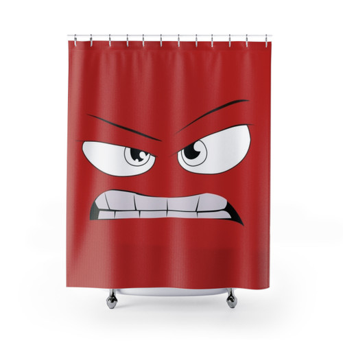 Fury Shower Curtain with Intense and Passionate Design