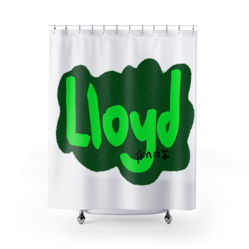 Lloyd Ninjago Shower Curtains