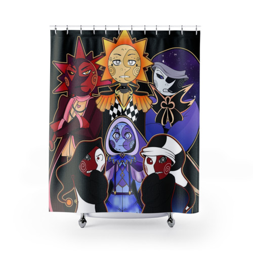 Children of Suits FNAF Shower Curtains