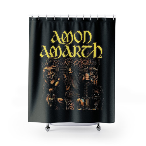 Amon Amarth Music Band Shower Curtains