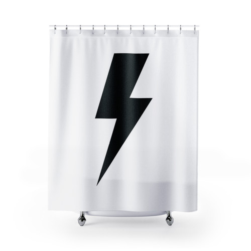 Lightning Bolt Shower Curtains