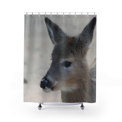 Deer Shower Curtain for Bathroom Decor