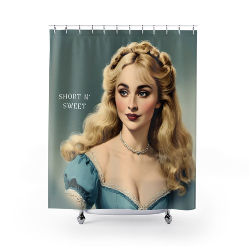 Sabina Carpenter Vintage Romantic Shower Curtains