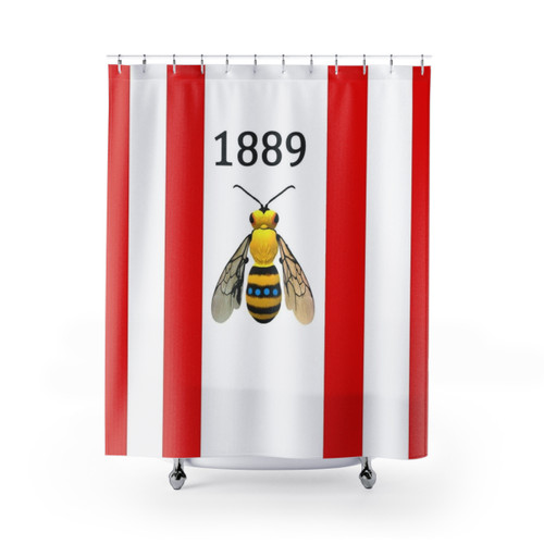 Brentford Bees Shower Curtains - Football Sports Decor