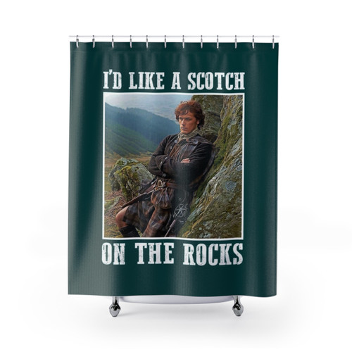 Outlander-Inspired Shower Curtain