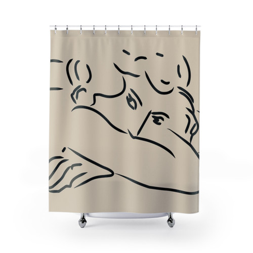 Henri Matisse Inspired Shower Curtains - Essence of Line