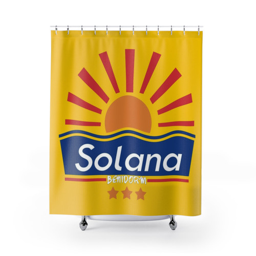 Solana Benidorm Hotel Shower Curtains