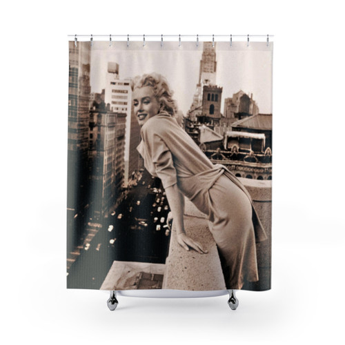 Marilyn Monroe Sepia Photo Shower Curtain