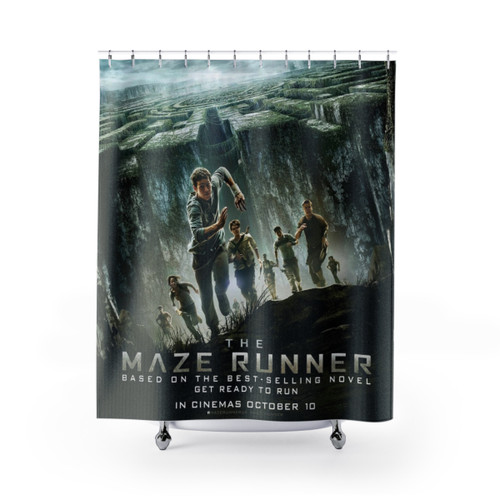 The Maze Runner Shower Curtains - Sci-Fi Bathroom Decor