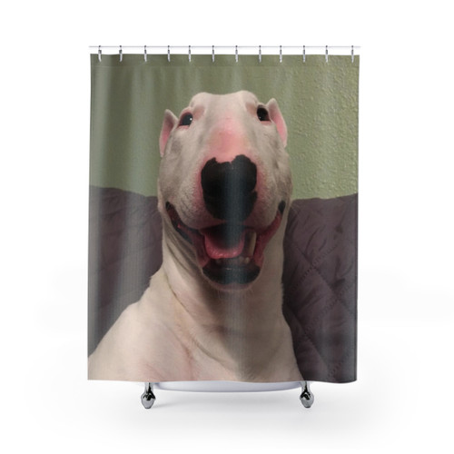 Happy Nelson Puppy Dog Shower Curtain