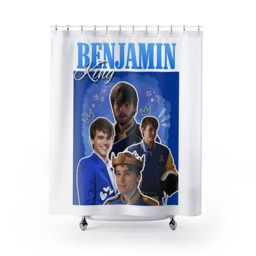 King Benjamin Descendants Shower Curtain