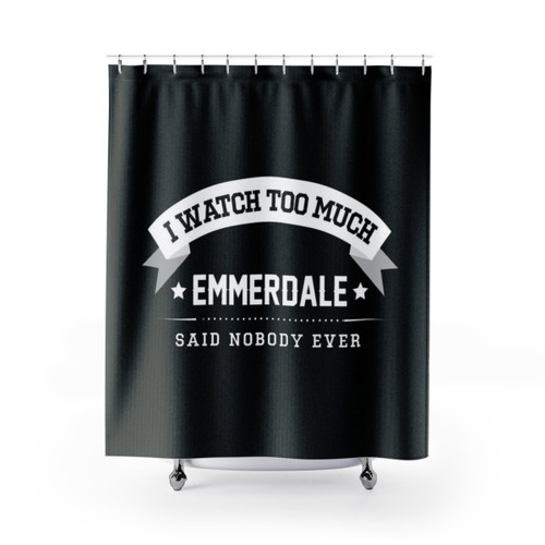 Emmerdale TV Show Themed Shower Curtain