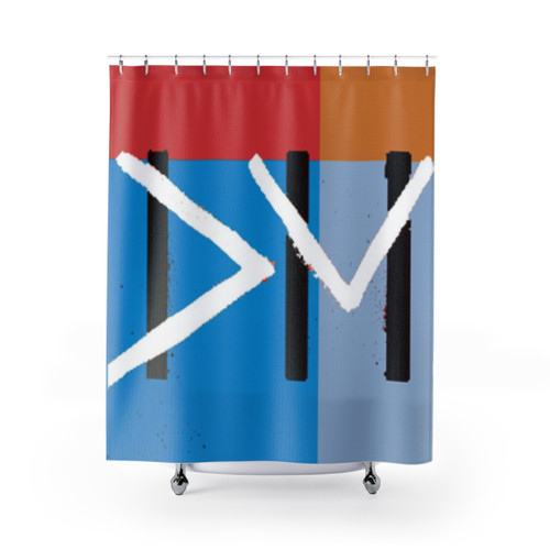Depeche Mode Themed Shower Curtain