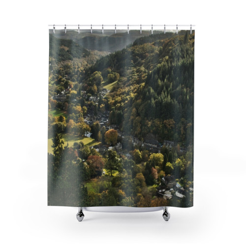 Autumn in Betws-y-Coed Shower Curtain