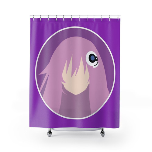 4 Goddesses mk2 HDD Purple S Shower Curtain