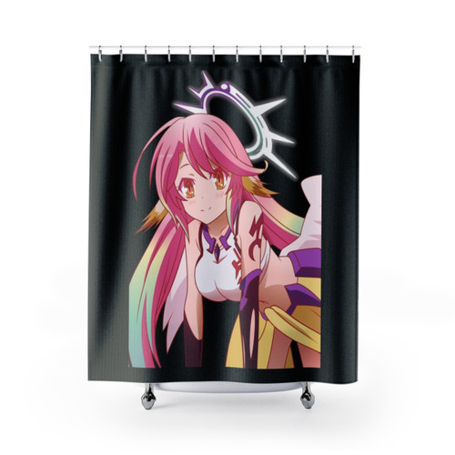 Chibi Jibril No Game No Life Shower Curtain