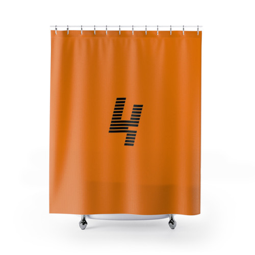 Lando Norris Formula 1 Shower Curtain