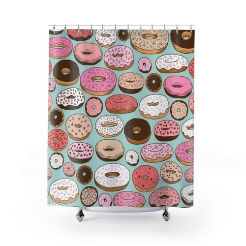 Donuts Forever Shower Curtains