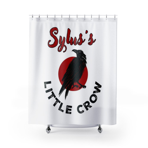 Sylus Love and Deepspace Crow Shower Curtain