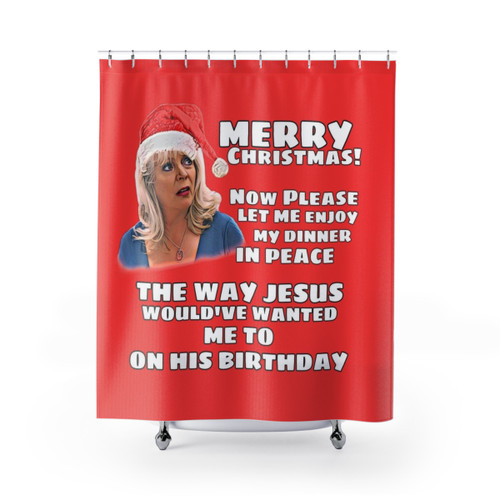 Gavin & Stacey Christmas Themed Shower Curtains