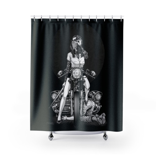 Manga-Inspired Just Revenge Shower Curtains