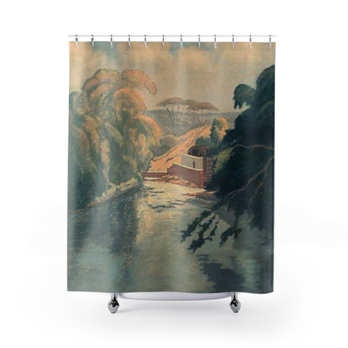 Pierneef Collection African-Inspired Shower Curtains
