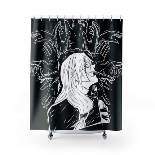 Jujutsu Kaisen MahiTo Classic T-Shirt Shower Curtains