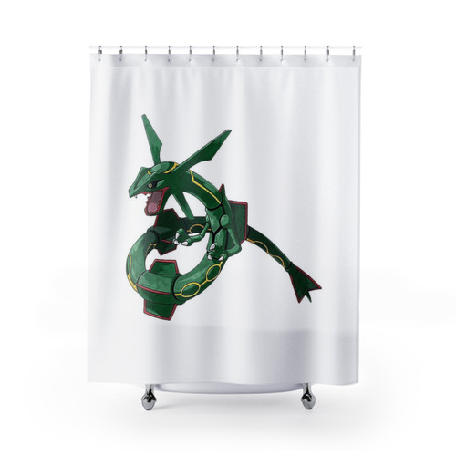 Green Dragon Shower Curtains by Rắyquáza