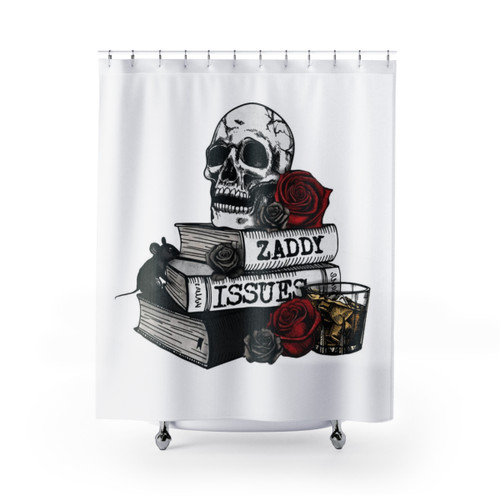 Haunting Adeline Book Zaddy Issues Shower Curtain