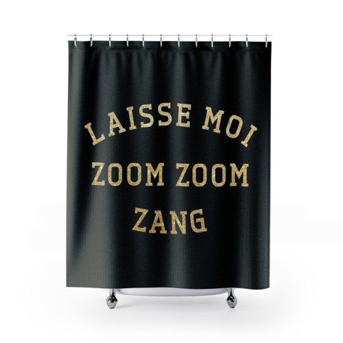 Elegant zoom shower curtains for modern bathroom