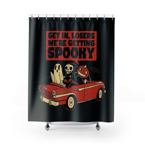 Spooky Shower Curtain for Halloween Decor