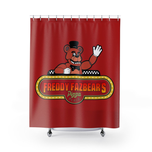 Five Nights at Freddy's Themed Shower Curtain