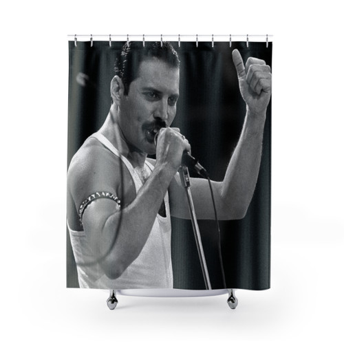 Freddy Mercury Shower Curtains