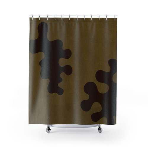 RKKA Amoeba Camouflage Soviet WW2 Shower Curtains