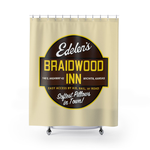 Planes, Trains & Automobiles Shower Curtains - Braidwood Inn Motel