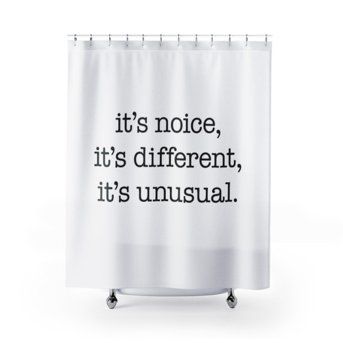 Kath and Kim Inspired Shower Curtains with Unique Designs