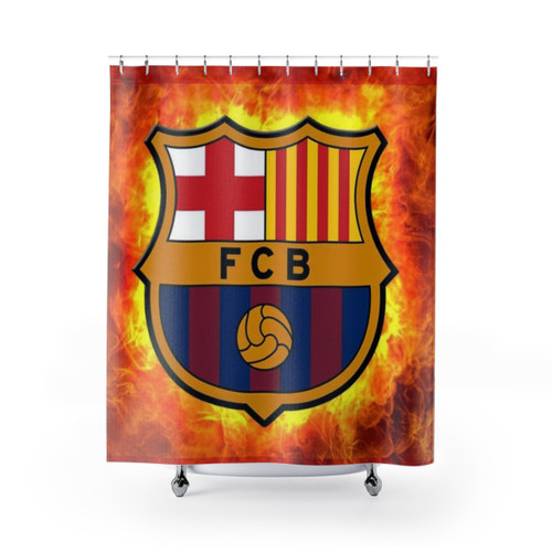 Barcelona FC Shower Curtains