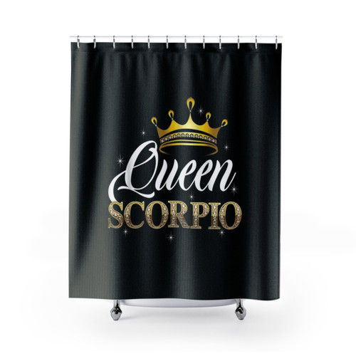 Scorpio Queen Zodiac Shower Curtains