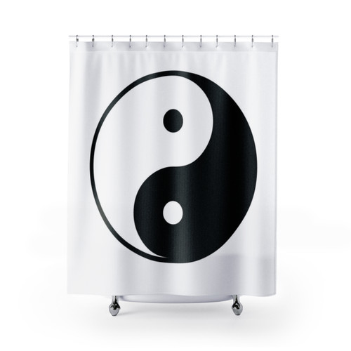 Yin Yang Shower Curtains - Decorative Bathroom Decor