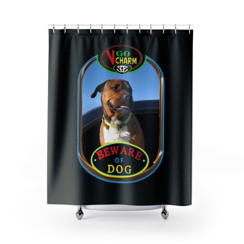 Ryder4028 Dog Themed Shower Curtains